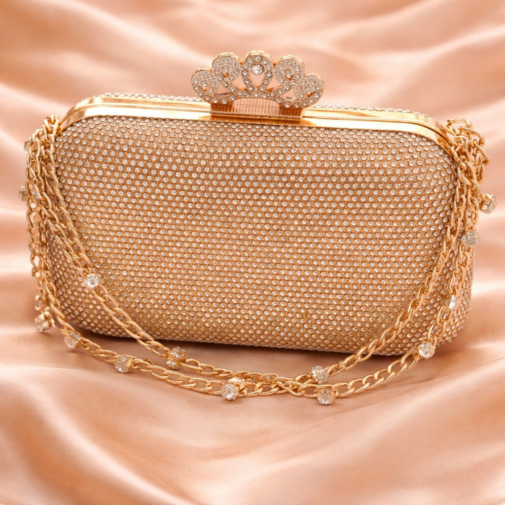 Fancy Clutch-10092 (Rose Golden)