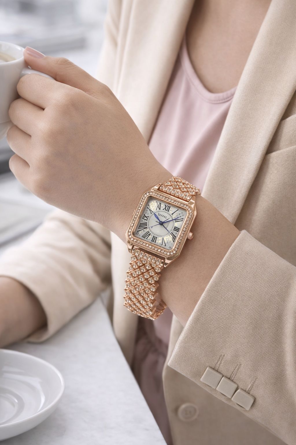 Rawayat Ladies Watch-32 (Rose Gold)