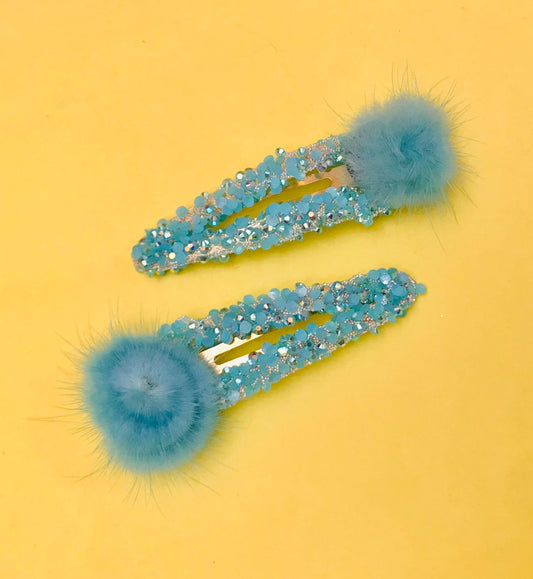 Hair Pin-74 (Pack of 2) Ferozi