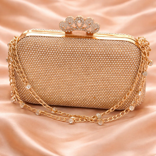 Fancy Clutch-10092 (Rose Golden)